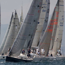 La "Lunga Bolina"
altura nel Tirreno